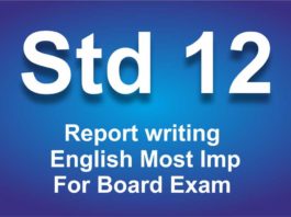 Report writing for class 12 English Most Imp For Board Exam