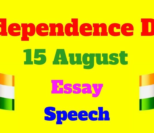 15 august essay in gujarati