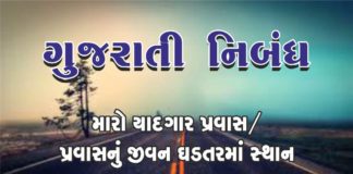 GUJARATI NIBANDH