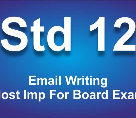Email Writing most imp for board exam
