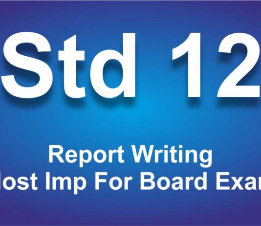 Report Writing most imp for board exam