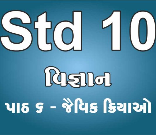 STD 10 VIGNAN LESSION 6