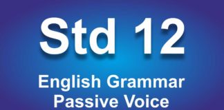 English Grammar Class 12 Passive Voice